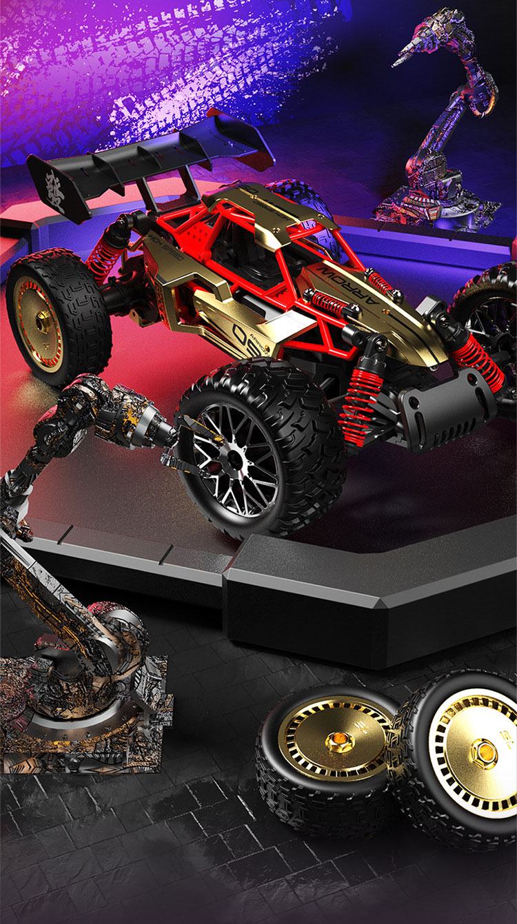 Electric RC Car Alloy 1 14 Speed Off-Road Climbing Toy for Kids Power Source Electric