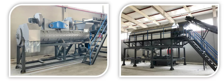 50PPM PET Bottle Recycling Line PLC 800KW Dirty Flakes Production Line