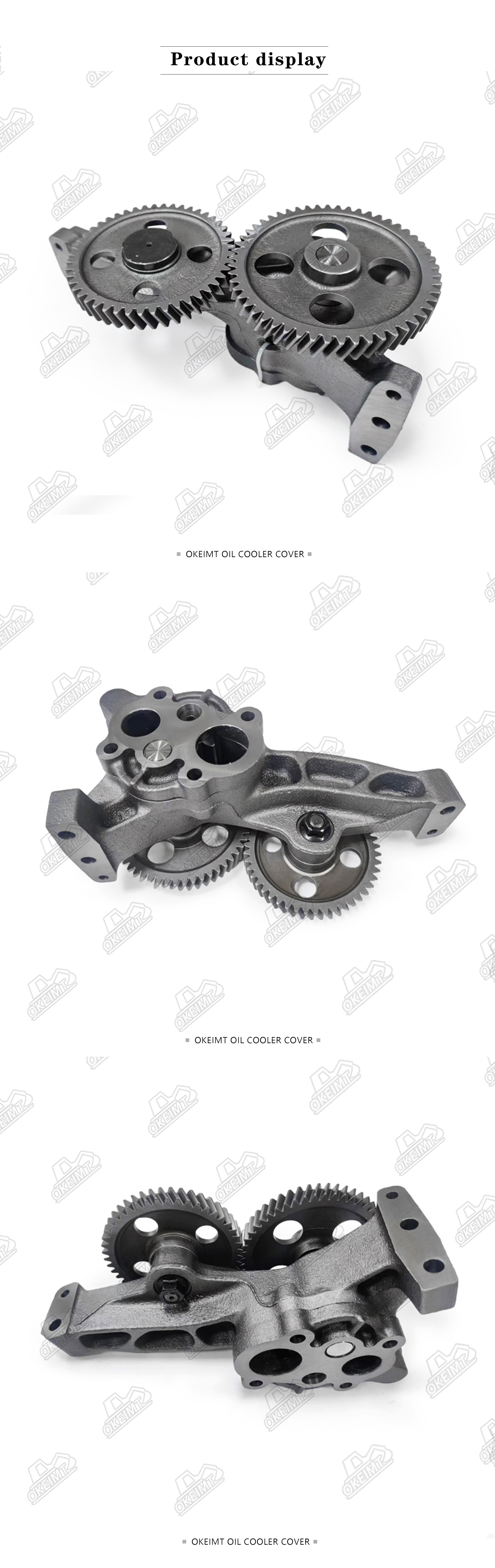 ME054056 Oil Pump For Mitsubishi 6D24T 6D22 6D22T Kobelco SK300 Truck Excavator