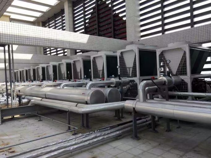 ROHS Swimming Pool Heat Pump 84KW 38 Degree Air Source Heat Pump Water Heaters
