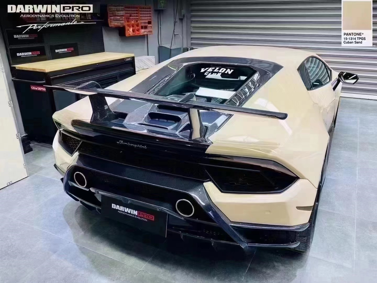 For Lamborghini LP580 LP610 Carbon Fiber Body Kit LP580 LP610 Upgraded LP640-style Front and Rear Bumper Spoiler Hood