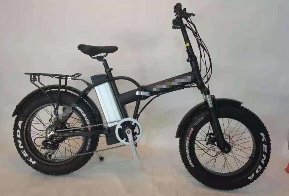 20 Inch Fat Tire Folding Electric Bike Ladies 48v 350w 13Ah CYSUM 200