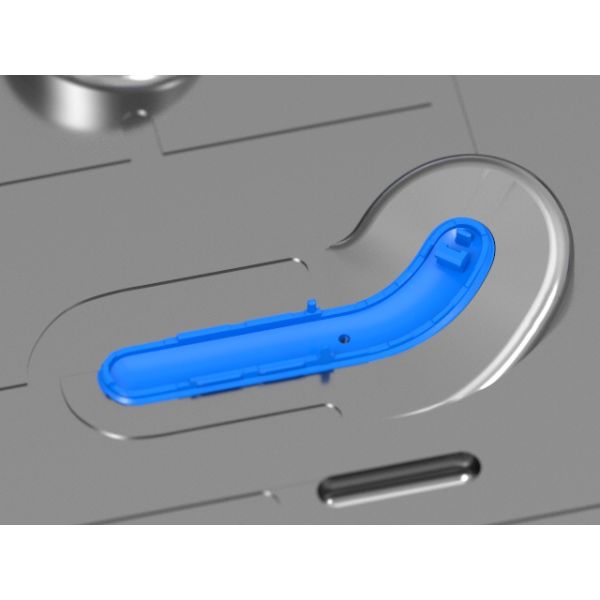 OEM/ODM Custom Consumer Electronics Molds /Earphone Left Rear Cover Trim (1*8) No.24215