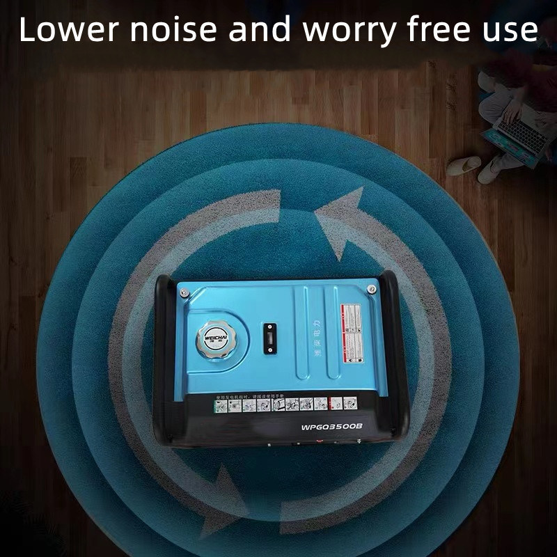 3/5/7/8/10KW Double Cylinder Household Gasoline Generator