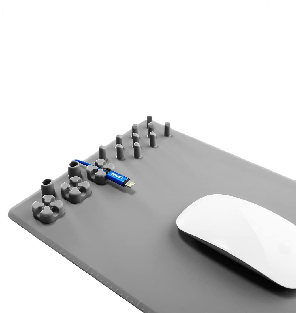Multifunctional TPU Mouse Charging Mat , Washable Corporate Mouse Mats