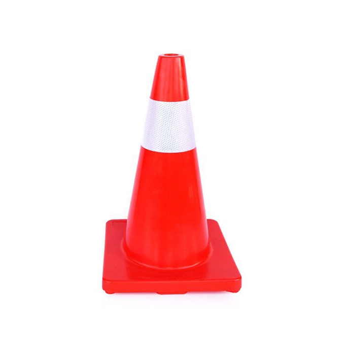 SH-X055 PVC Traffic Warning Products Safety Cone 45cm Height with Reflective Tape