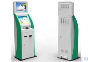China Internet Terminal Free Standing Kiosk For Shop With Pinpad Keyboard OEM Service on sale