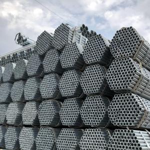 Quality Welded Carbon Galvanised Round Steel Tube For Construction for sale
