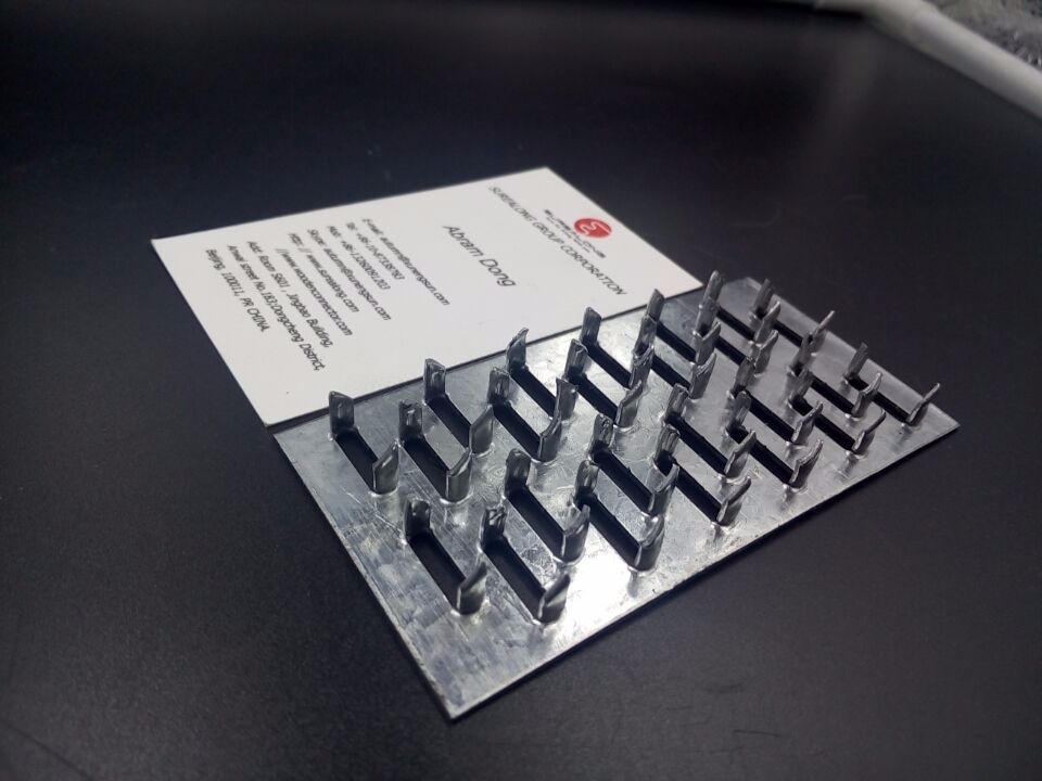 Standard Wood Connector Perforated Nail Plate for Wood Construction Roof Trusses
