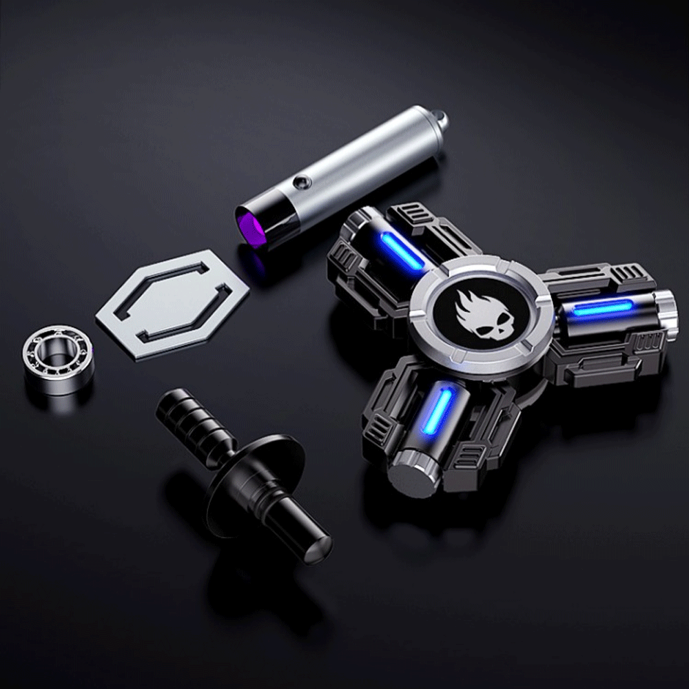 Other Classic Toys Fidget Spinner for Kids Adults Metal Finger Hand Glow in The Dark Gift Present Boy Men