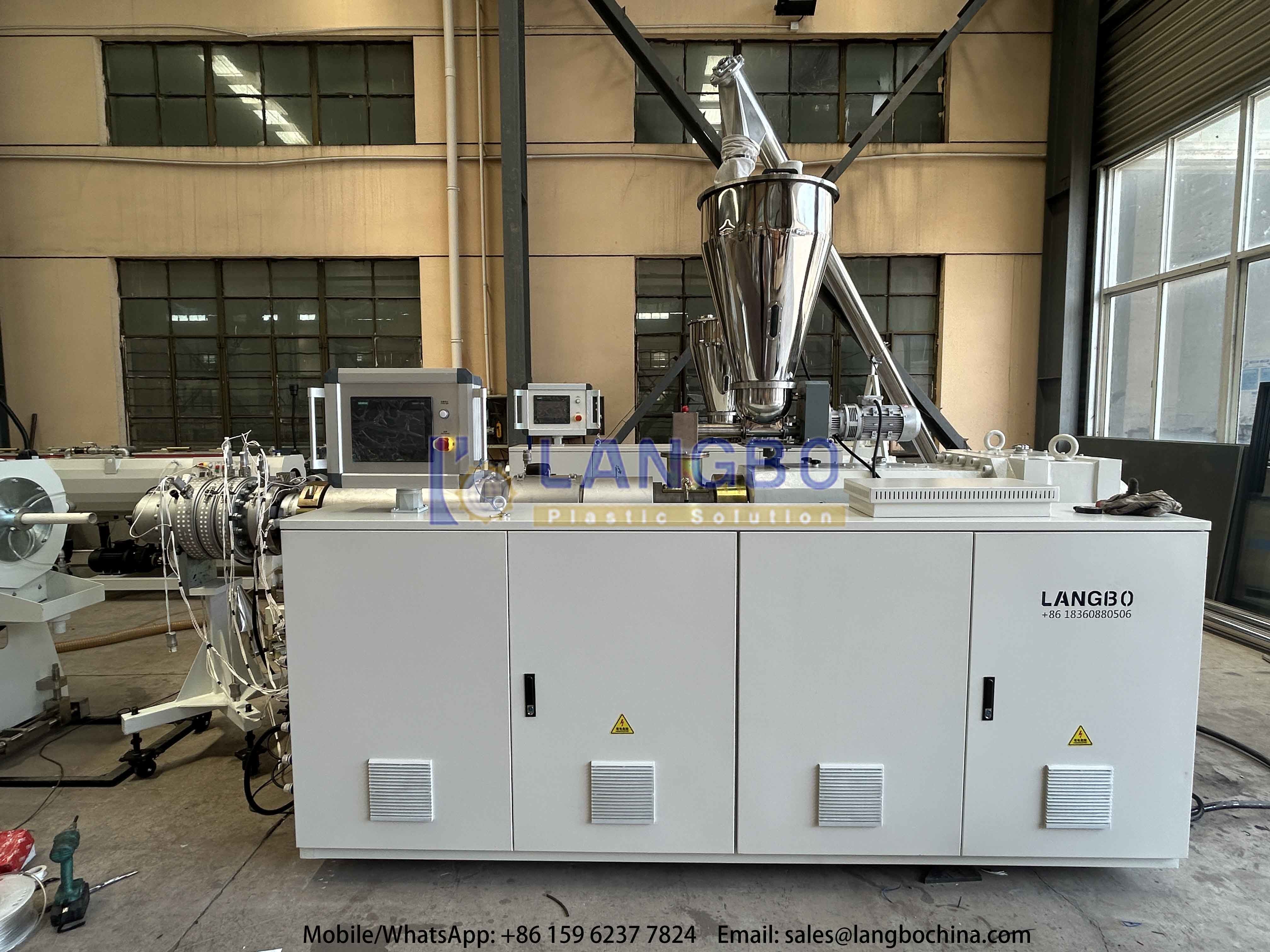 Electrical Conduit Pipe Production Machine CPVC Pipe Extruder Opvc Pipe Extrusion Machine CPVC Plastic Extruder Pipe Making Machine