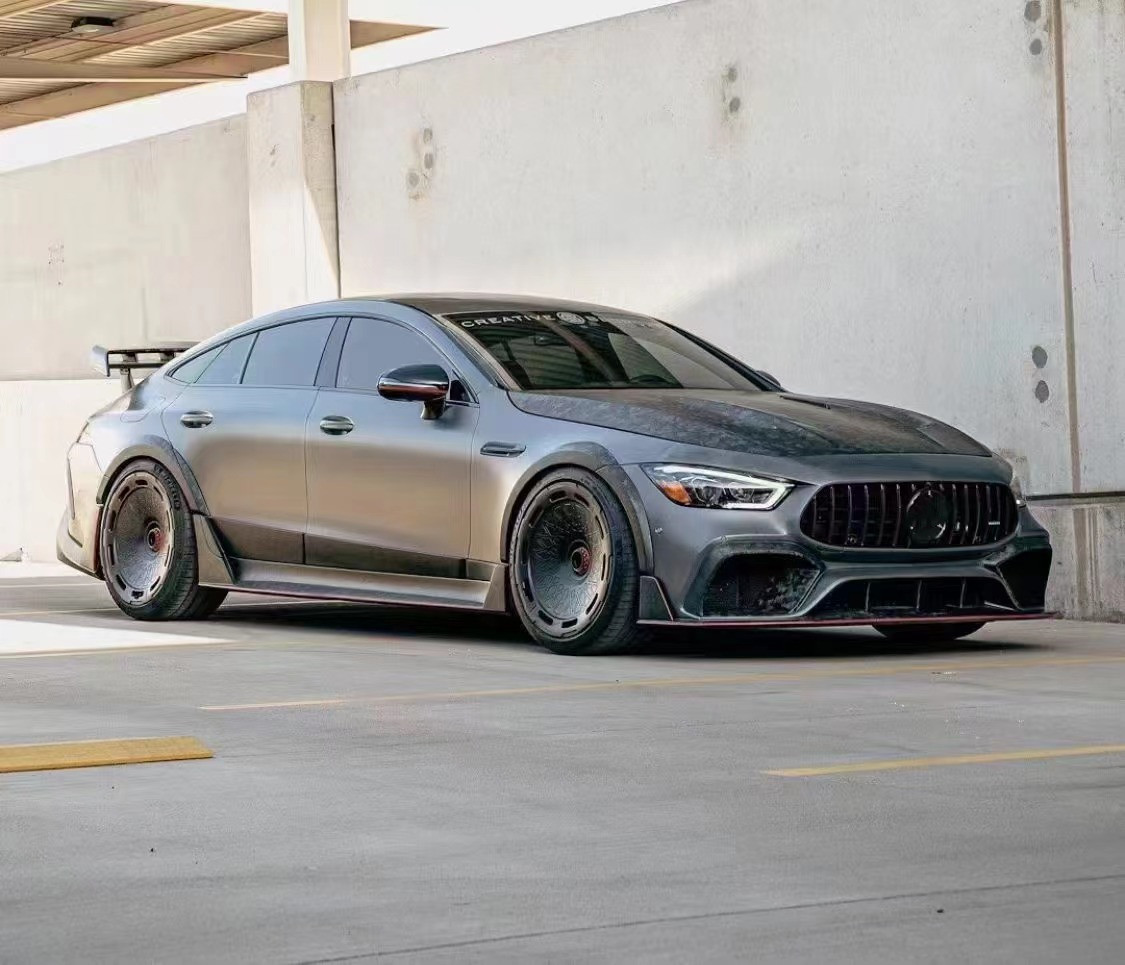 Auto Parts for Mercedes AMG GT50 GT53 GT63 Body Kit AMG GT50 GT53 GT63 Upgraded DIAMANT Spoiler Hood Wide-body Kit
