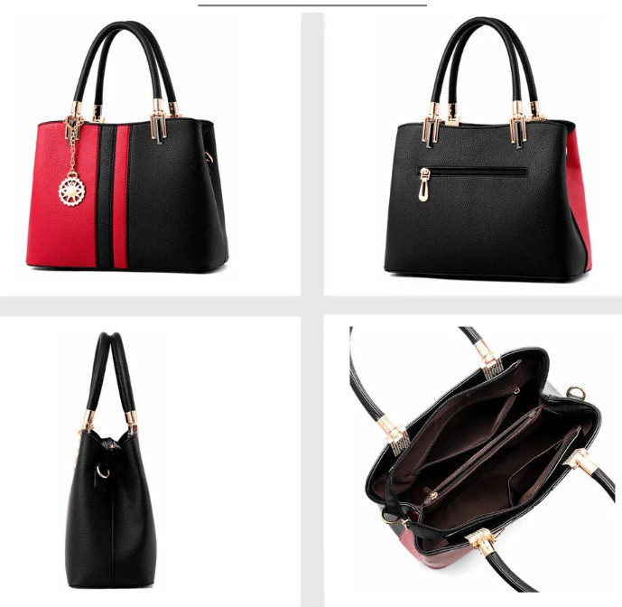 PU Leather Shoulder carry on bag