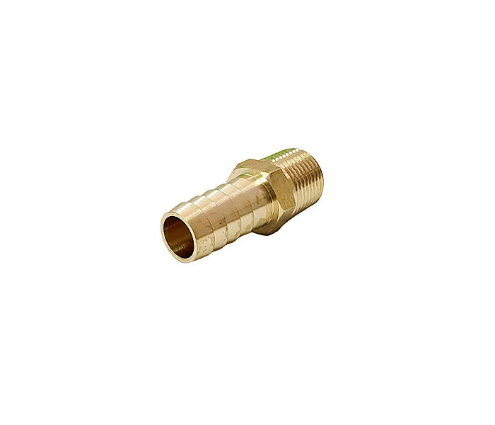 CNC 1/4'' Male Brass Hose Barb Reducer Brass Fitting