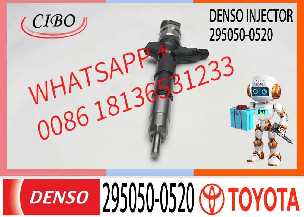 295050-0180 295050-0520 Diesel fuel injector 23670-09350 095000-5440 095000-8290 095000-8220