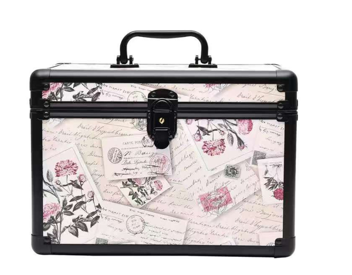 OEM Cosmetics Case Jewelry Organiser Vanity Storage Box Beauty Train Case