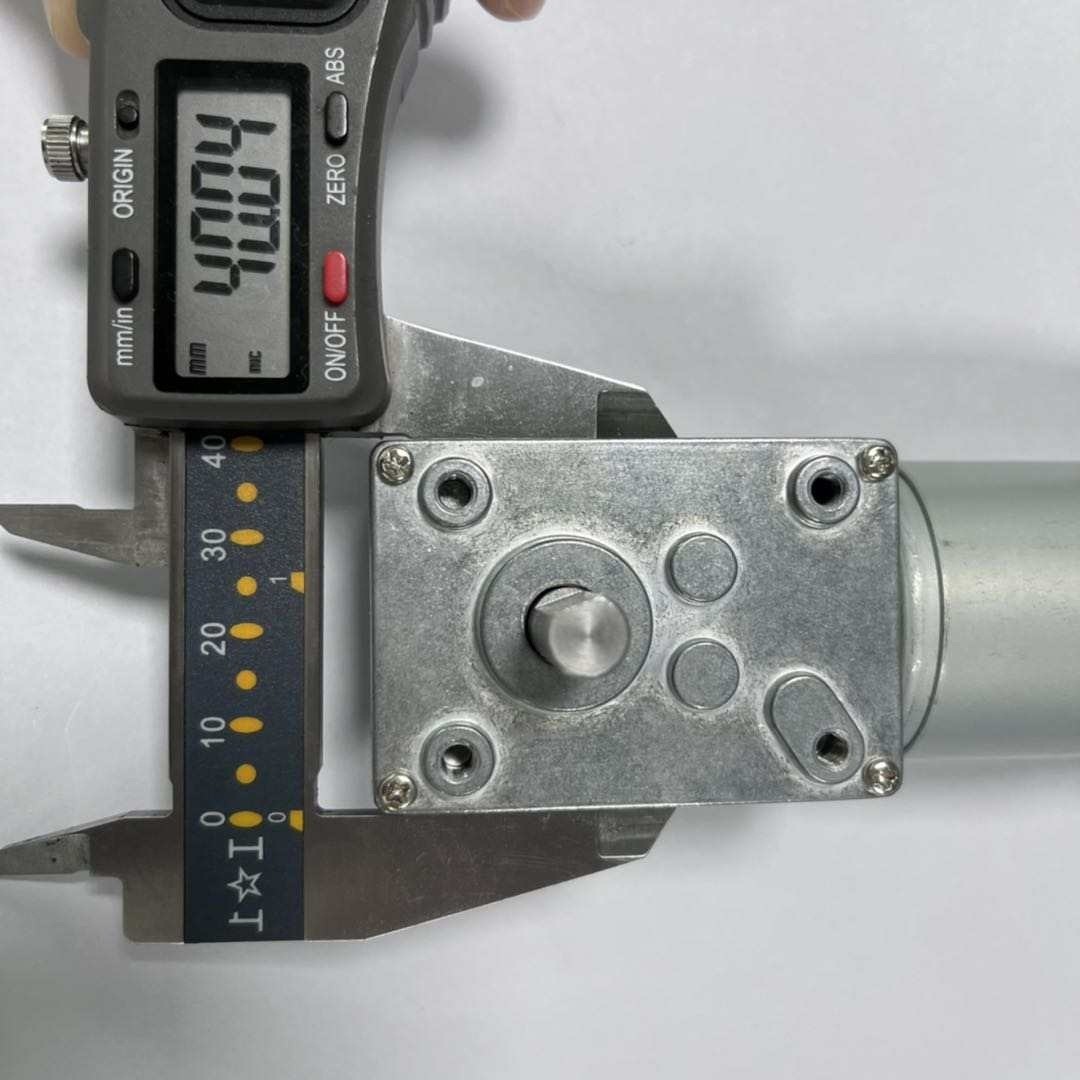 DC 12V 24V High Torque Worm Geared Motor Low Speed 12-470RPM