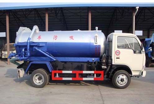 120HP Euro3 Dongfeng EQ5090GXW3 Suction Truck,Dongfeng Camions,Dongfeng Truck
