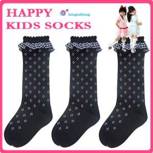 China Fancy Teen Girls Lace Cotton Socks Customized Socks Factory on sale