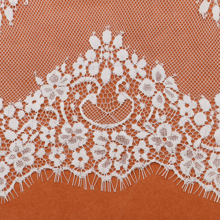Good Quality Crochet Eyelash Lace Edge for Dress Double Side