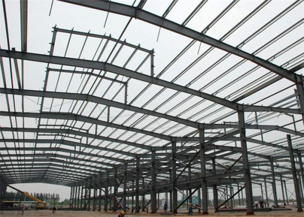 Buy Lightweight Steel Frame Construction , Free Designs Prefabricated Metal Buildings at wholesale prices