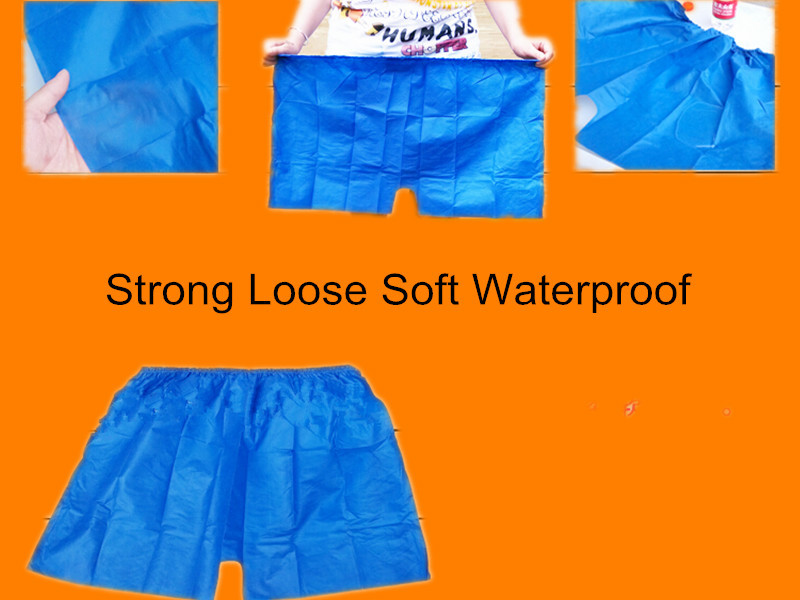 Popular Disposable Sauna Pants Nonwoven Short Pants