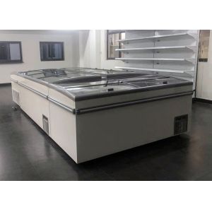 Sliding Lids 1050 Liters Combination Island Open Top Display Chest Freezer