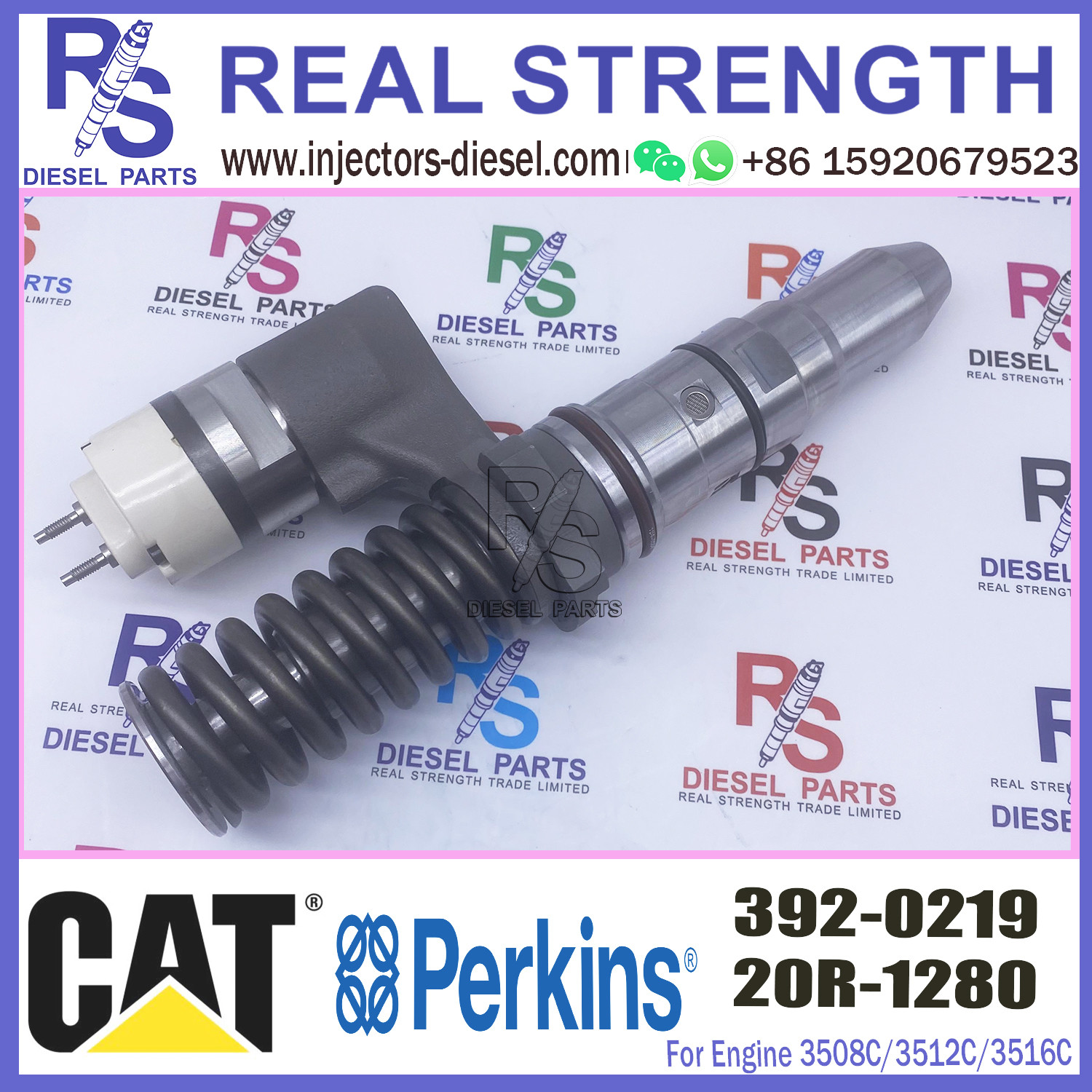 Diesel 3508C/3512C/3516C engine injector nozzles 392-0219 20R-1280 for common rail