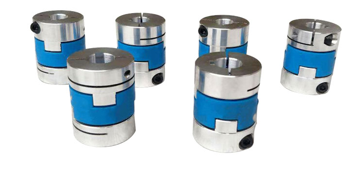 Servo Motor Clamp Type Coupling / Oldham Flexible Coupling Standard