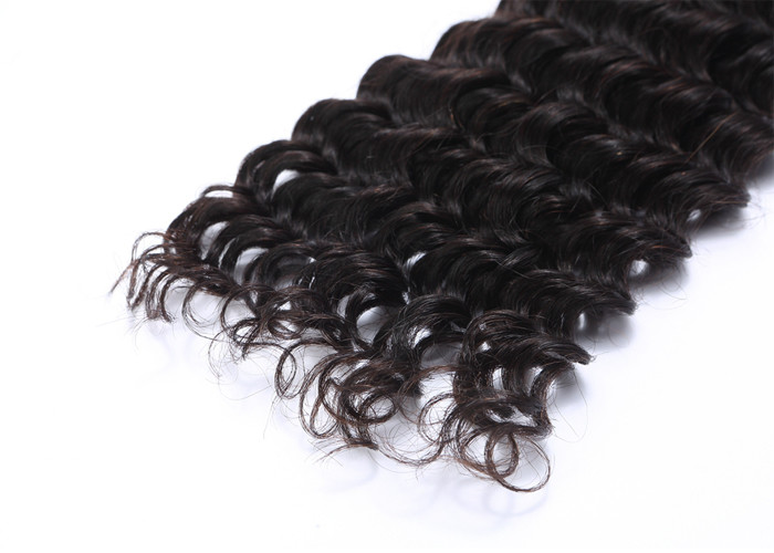 100% Cuticle Aligned Virgin Peruvian Hair Extension Deep Wave Natural and Smooth