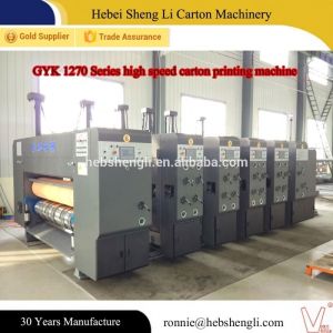 PLC Control Cardboard Box Making Machine