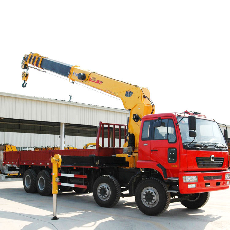 10 Ton Telescopic Boom Truck Mounted Crane and with Outrigger Span of 2280-5580mm