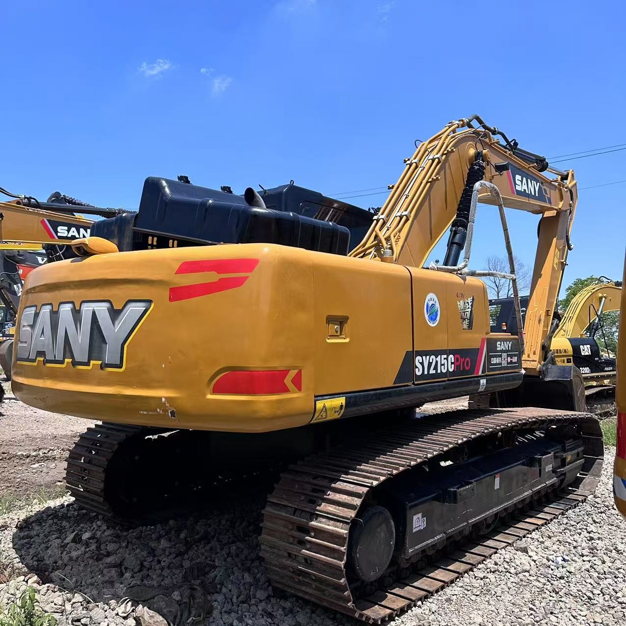 Used SANY Digger SY215C Secondhand 21.5on Medium Type Crawler Excavator