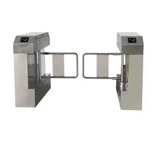 China Single Lane 1000mm DC Motor Half Height Turnstile on sale