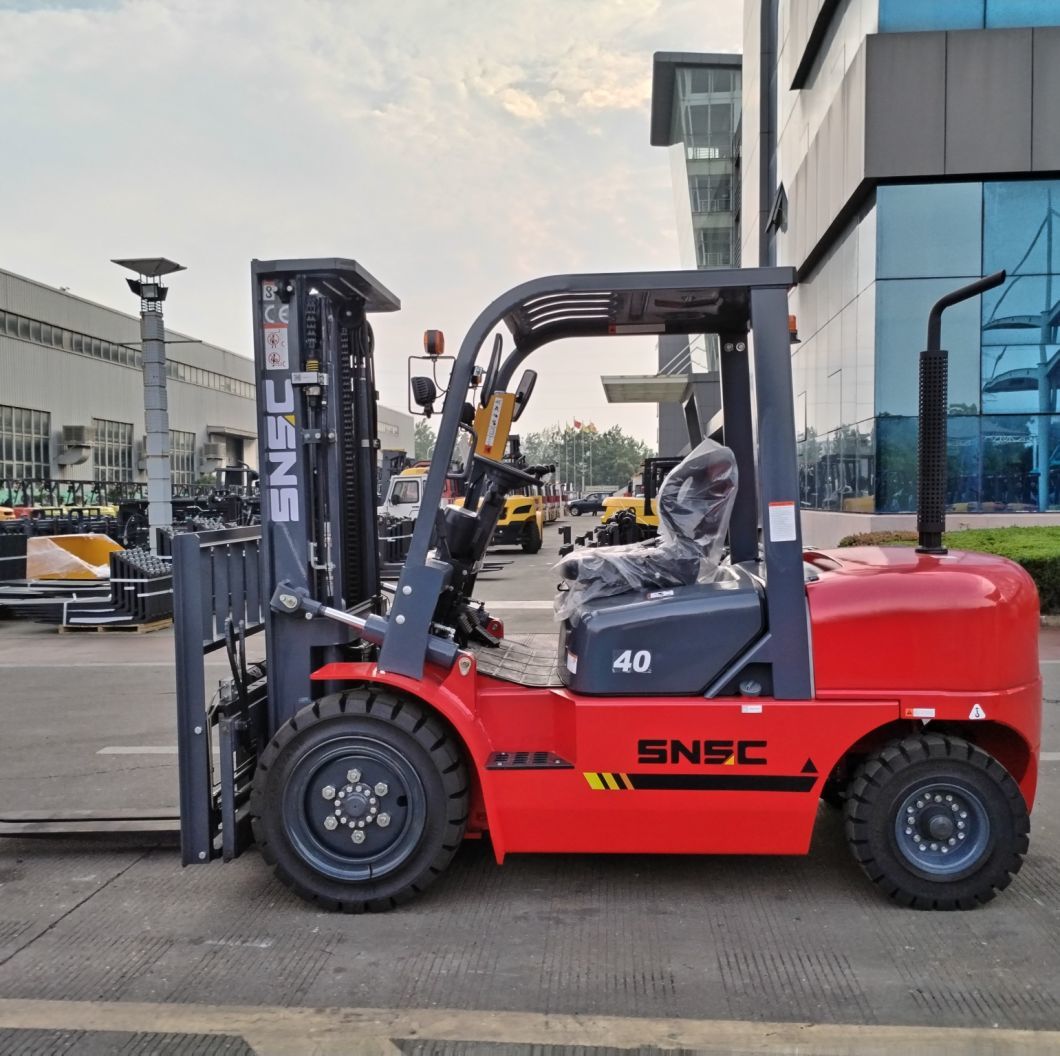 Forklift 2.5 3 4 5 6 7 10 Ton Fork Lifter Truck Diesel Forklift with 3 Stage Mast