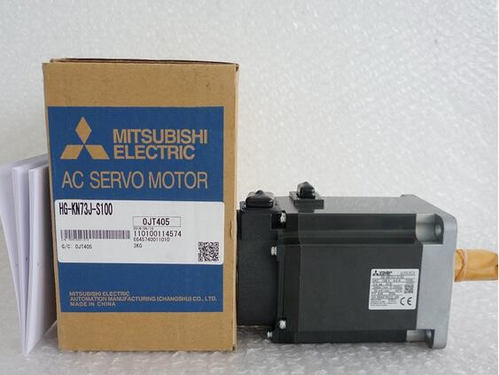 Mitsubishi Servo Motor HG-KN73J-S100 MR-JE Series 3-phase 200 VAC to 240 VAC Original adn New