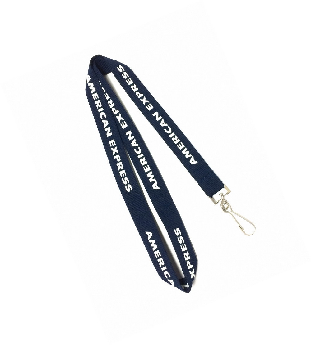 Silk Screen Printing Custom Polyester Lanyard With Swivel J Hook