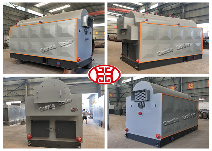 Manual Operation Type Wood Burning Steam Boiler For Wood Processing Plant