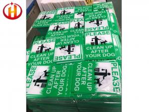 Quality Eco Friendly Corrosion Resistant Coroplast Signs Smooth Surface for sale
