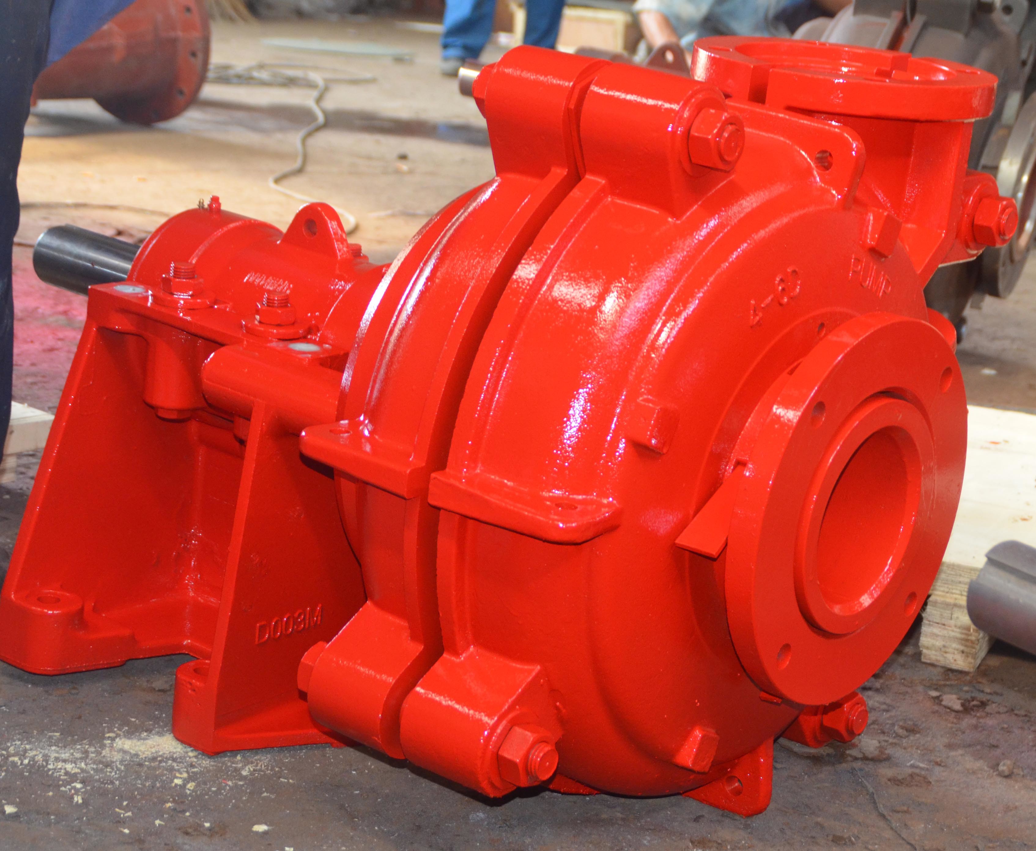 Medium Duty 120KW Horizontal Slurry Pump For Mining Industries Power Plants