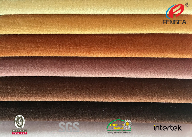 Shiny Holland Silk Velvet Fabric , Custom Printed Stretch Velvet Fabric