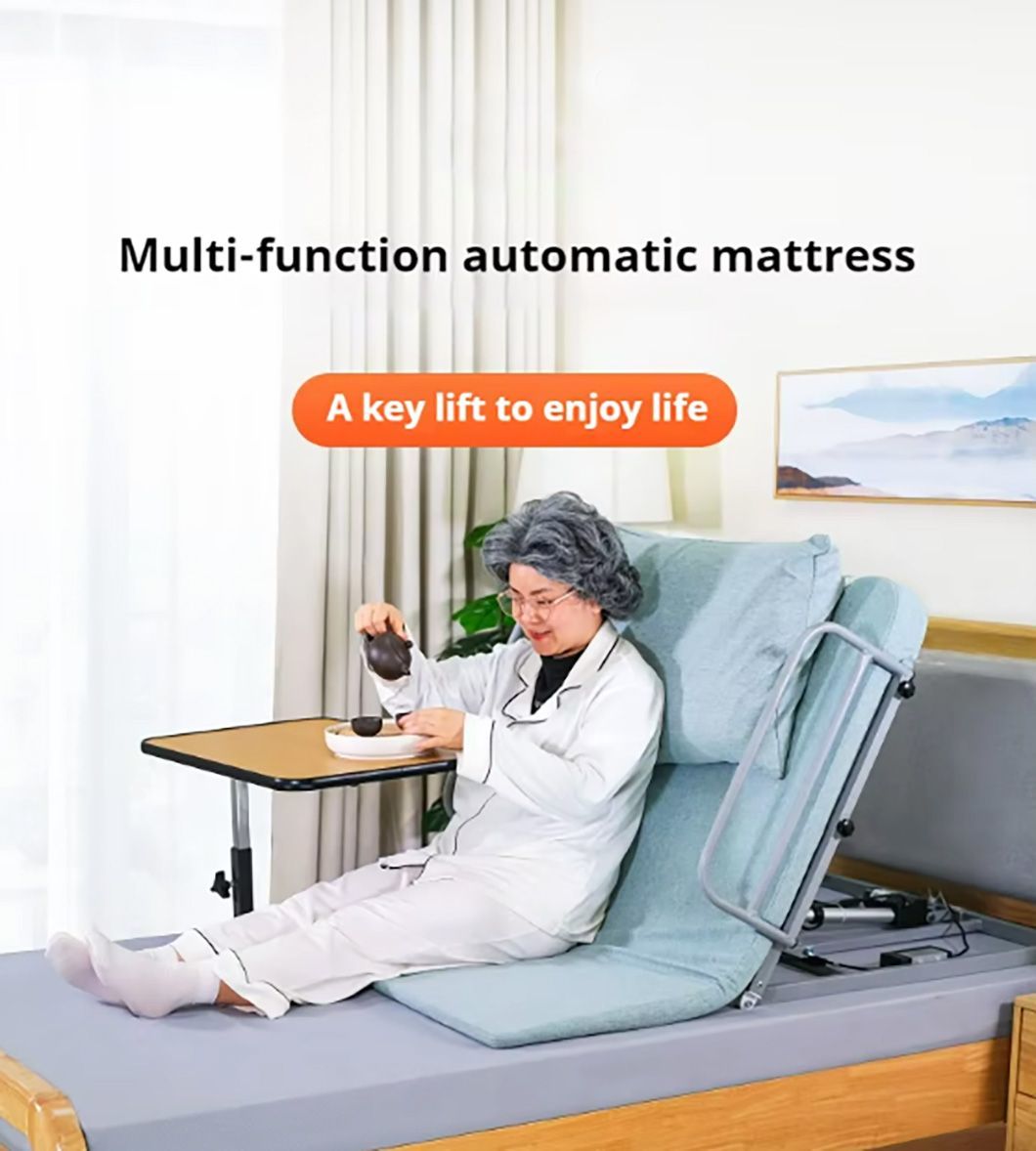 Hot Selling Electric Bed Backrest Adjustable Nursing Medical Lifting Bed