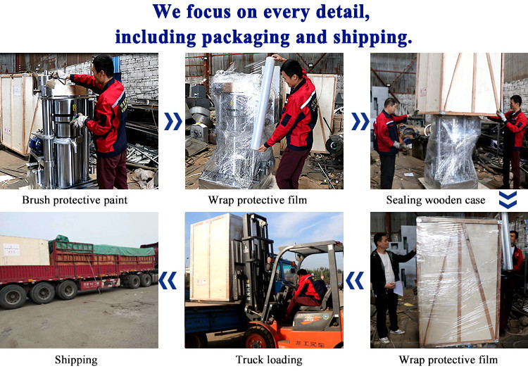 270mm Oil Cake Cold Press SS Avocado Oil Extraction Machine
