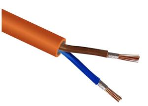 Quality 2 Core Fire Resisitant Low Smoke Zero Halogen Cable IEC 60228 / IEC 60332 for sale