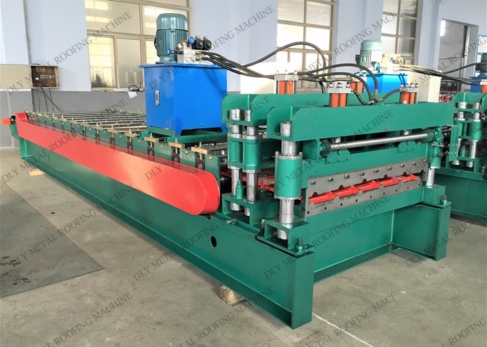 Automatic 50Hz Metal Roofing Roller 0.8mm Standing Seam Rolling Machine
