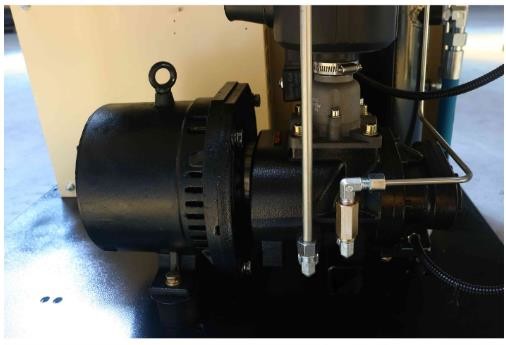 Single Boss Air End Double Portable Screw Air Compressor Direct Connection 10Hp 7.5kw