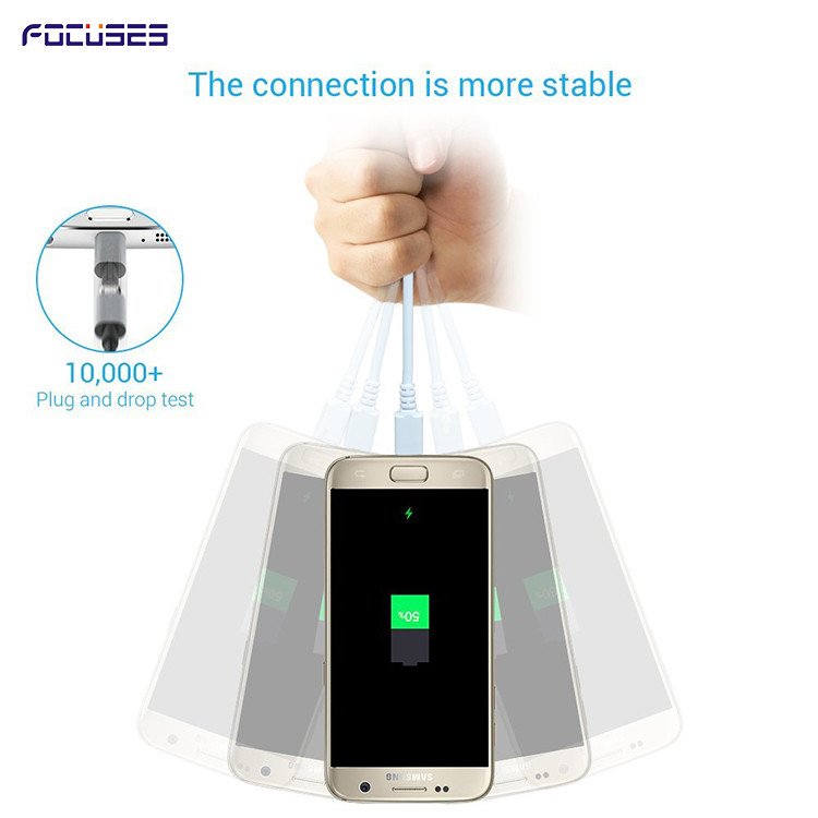 ROHS Micro USB Data Transfer Cable Micro USB Charging Cable 36g