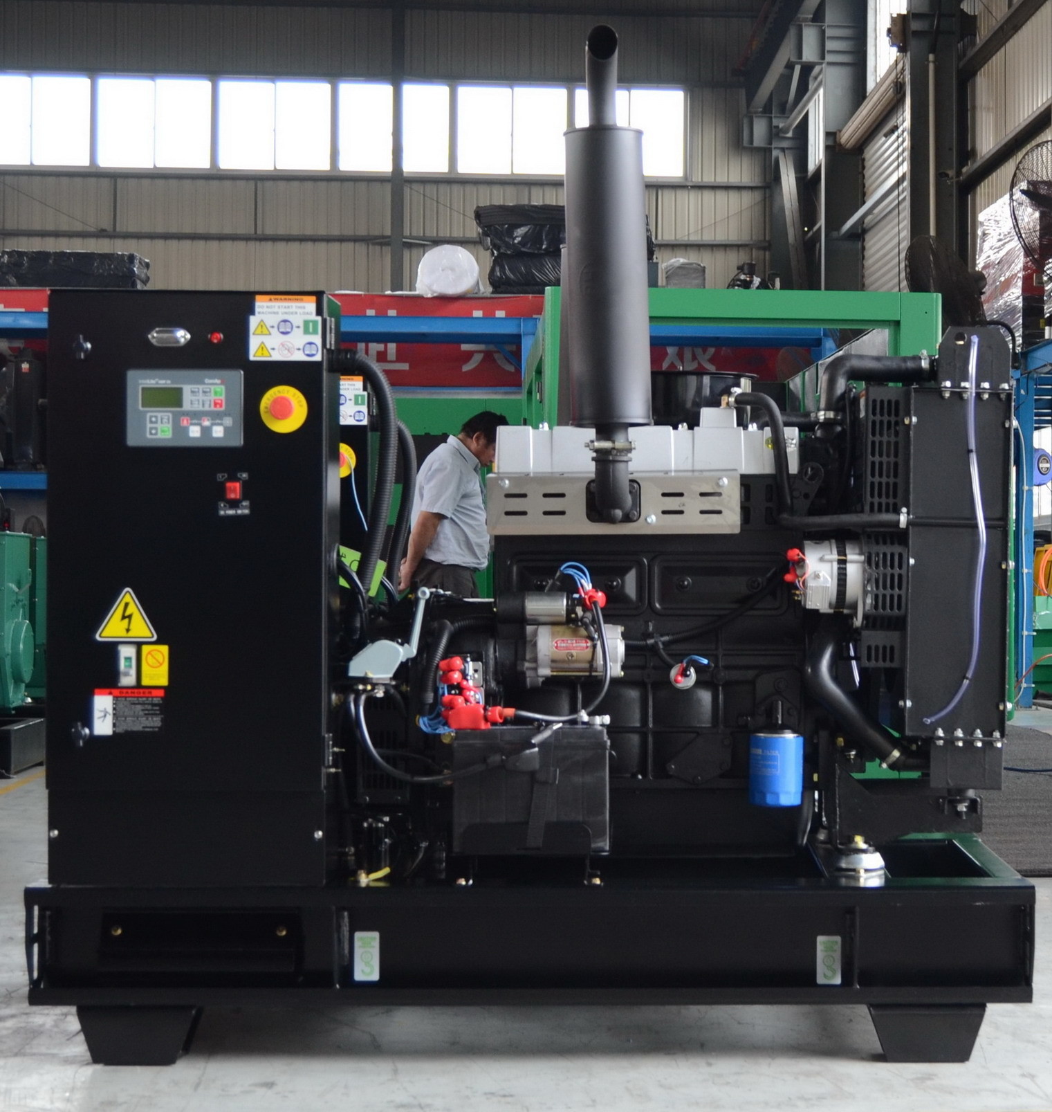 Three Phase Alternator With 100KVA 125KVA Genset 80KW 100KW SDEC Diesel Generator