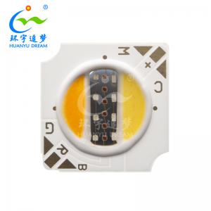 Quality 12V 10W COB LED Chip 1313 5 In 1 RGBCW COB Full Color For Down Light for sale