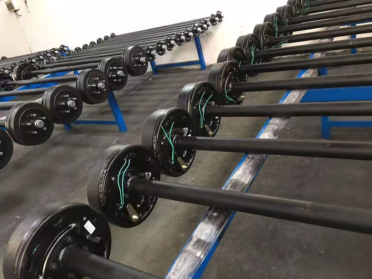 5200 lb Torsion Trailer Axle with Electric Brakes and Hand Brake Option